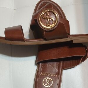 BN Never Worn Sam And Libby Brown Sandals for Women